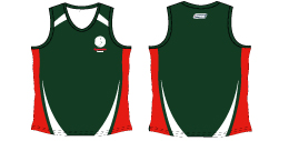 Gymnastic Singlet Green