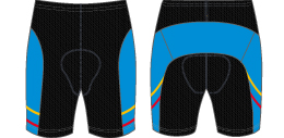 Cycling Shorts Front & Back