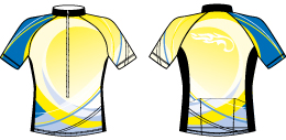 Cycling Jersey Yellow