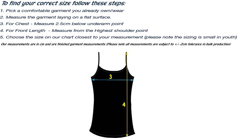 bjp cami measuring guide